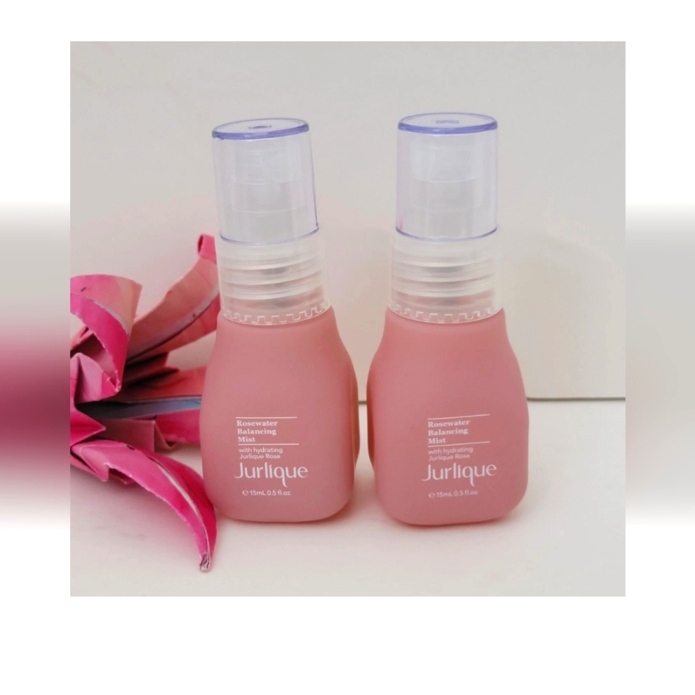 2 pk Jurlique Rosewater Balancing Face Mist with hydrating Jurlique Rose 0.5 oz